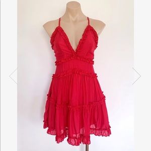 Her Empire Ava dress in red S